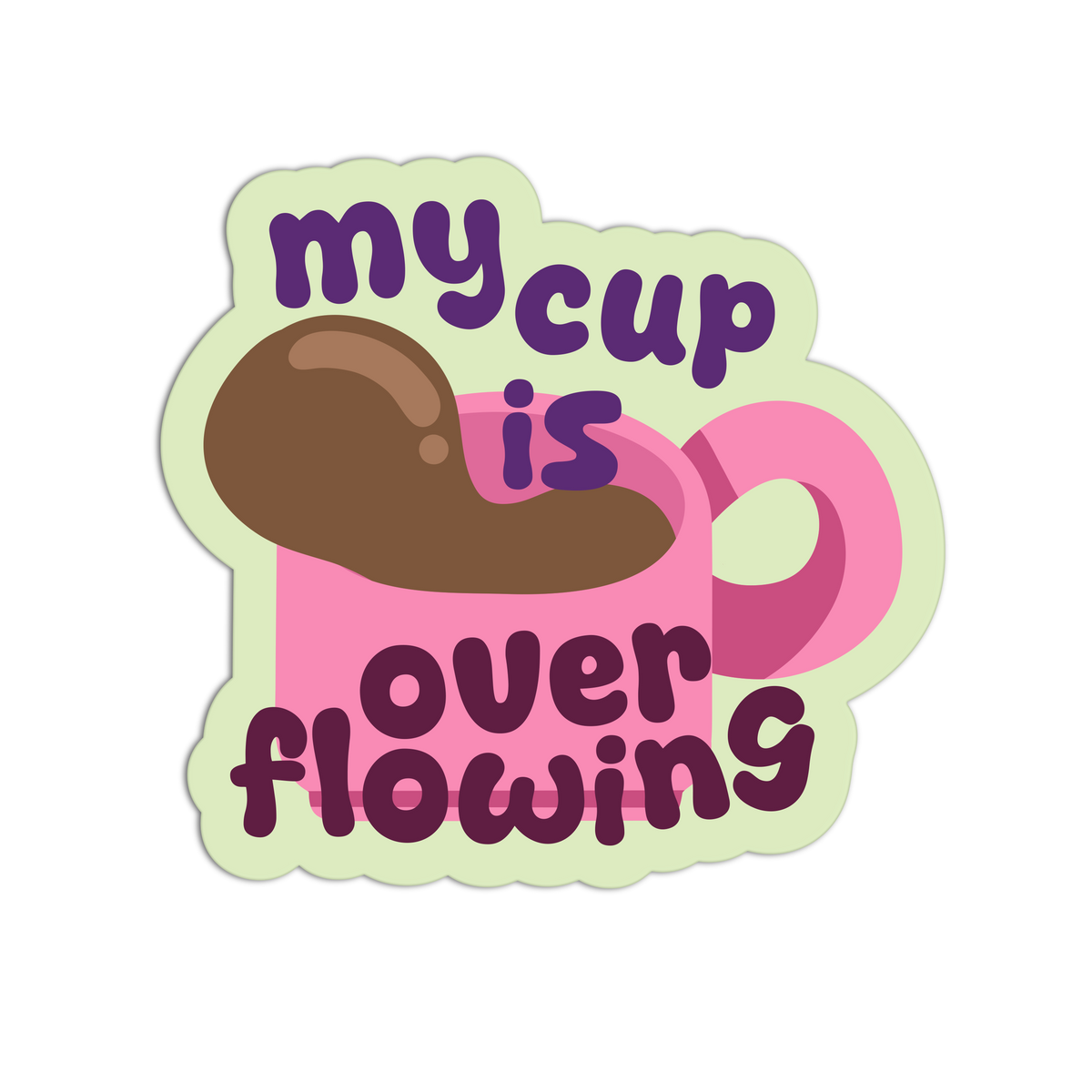 Inner Peace - New Manifesting Affirmation Sticker