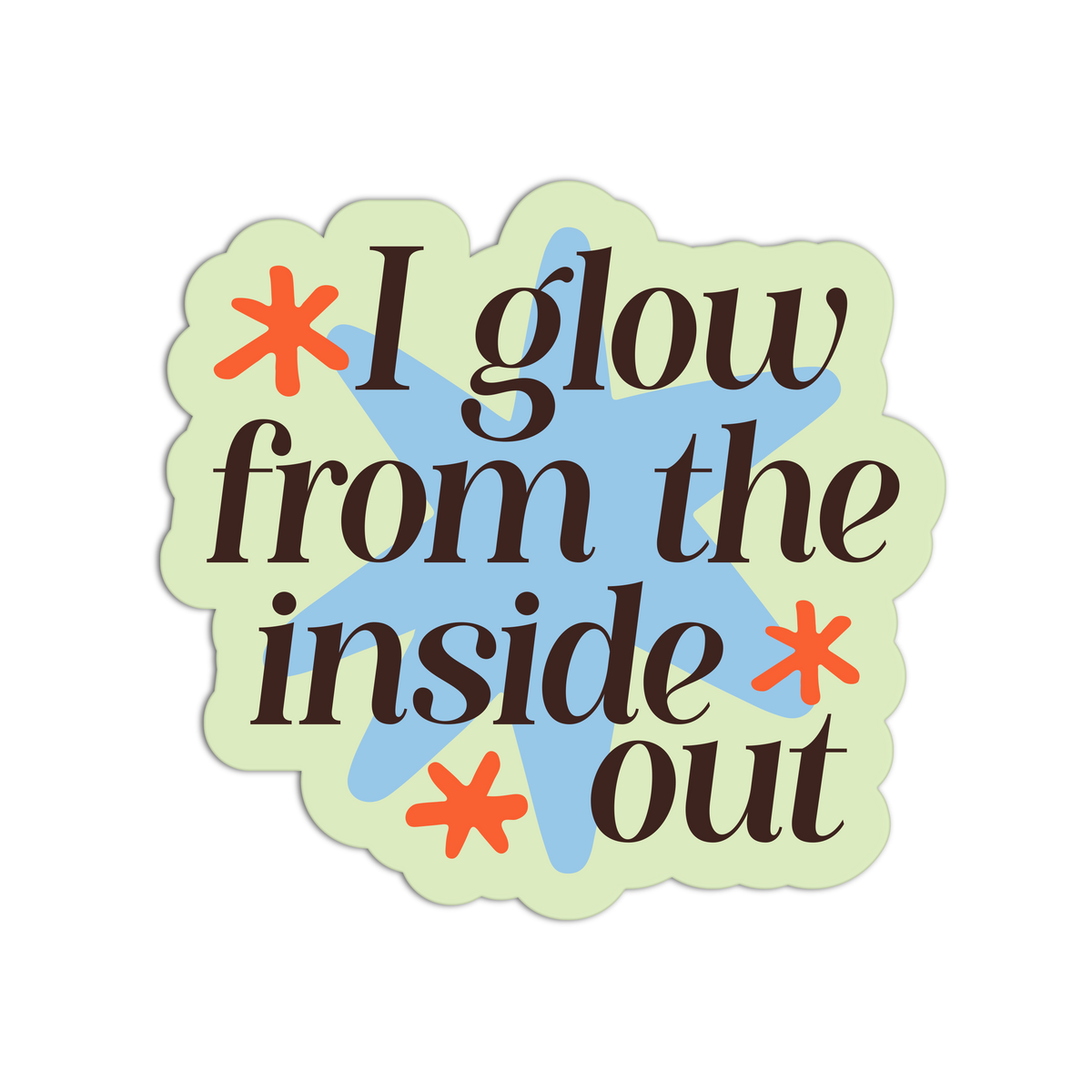 Inner Glow - New Manifesting Affirmation Sticker