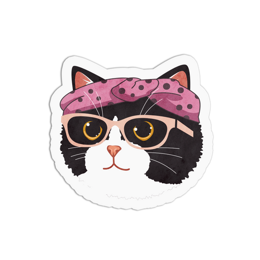 Tuxedo Trendsetter Old Cats Stickers