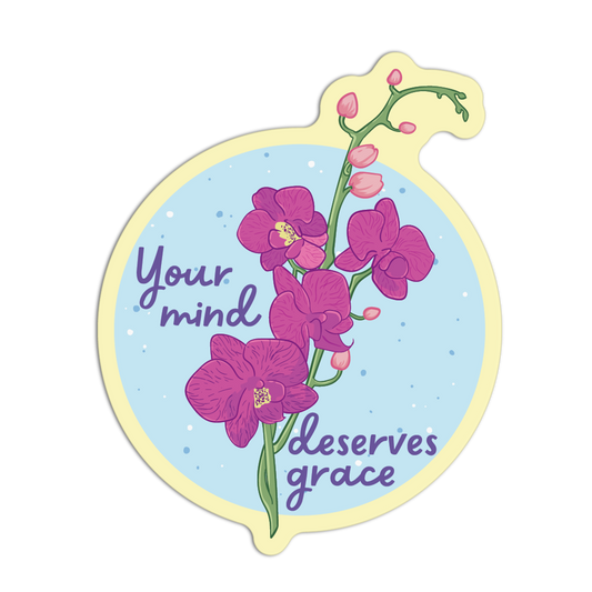 Ember Slasher Orchids Stickers