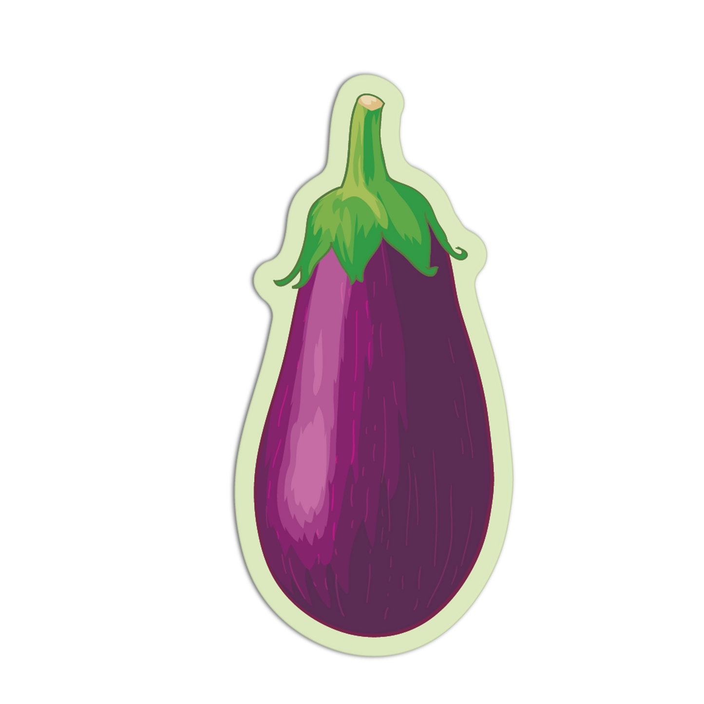 Egg Plant Palengke Sticker