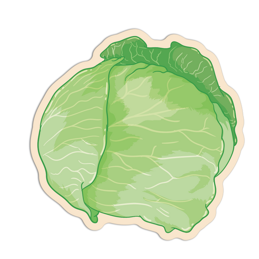 Cabbage Palengke Sticker