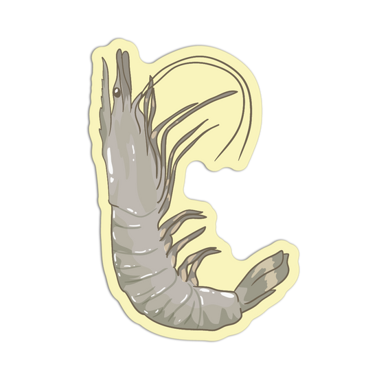 Shrimp Palengke Sticker