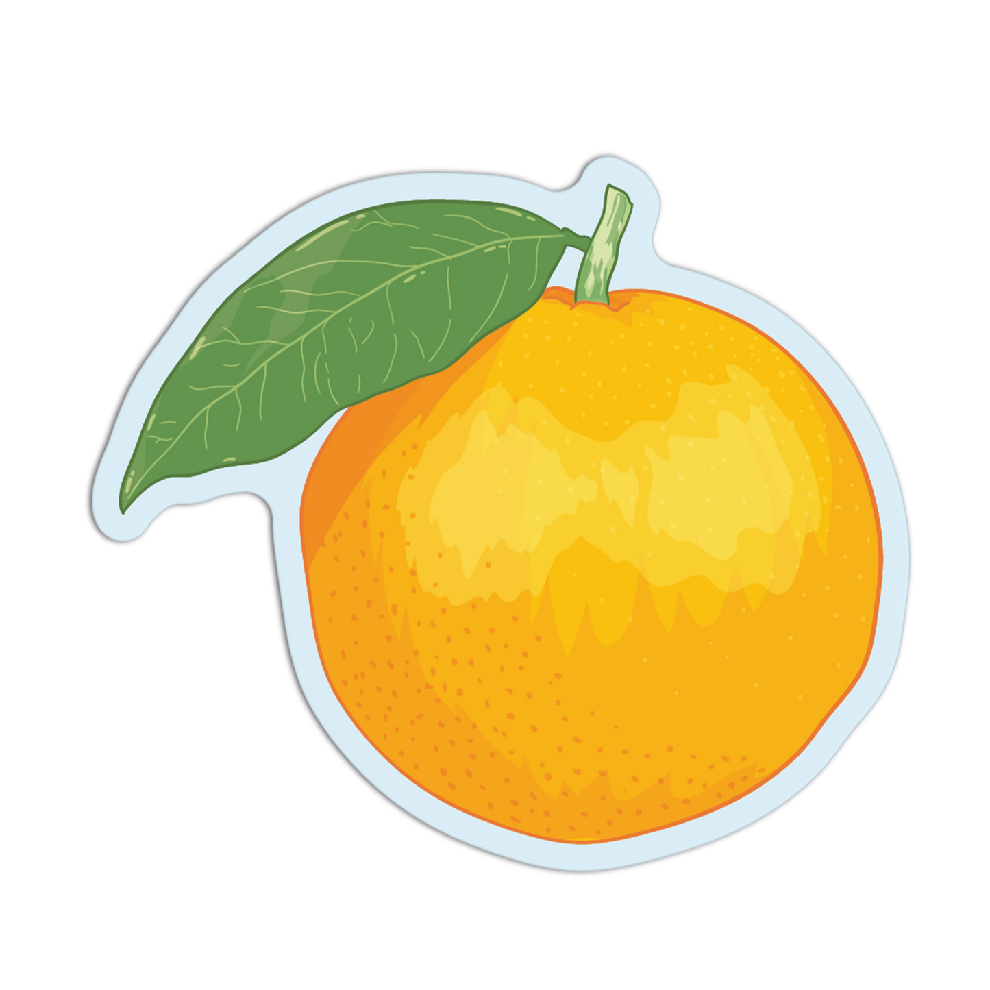 Orange Palengke Sticker