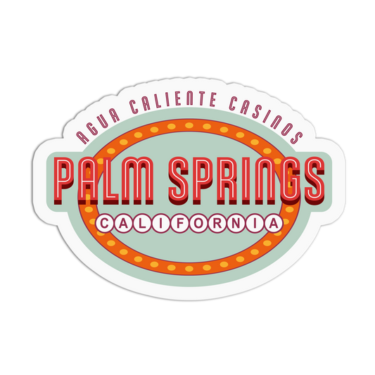 Agua Caliente Casinos Travel Series_Palm Springs Sticker