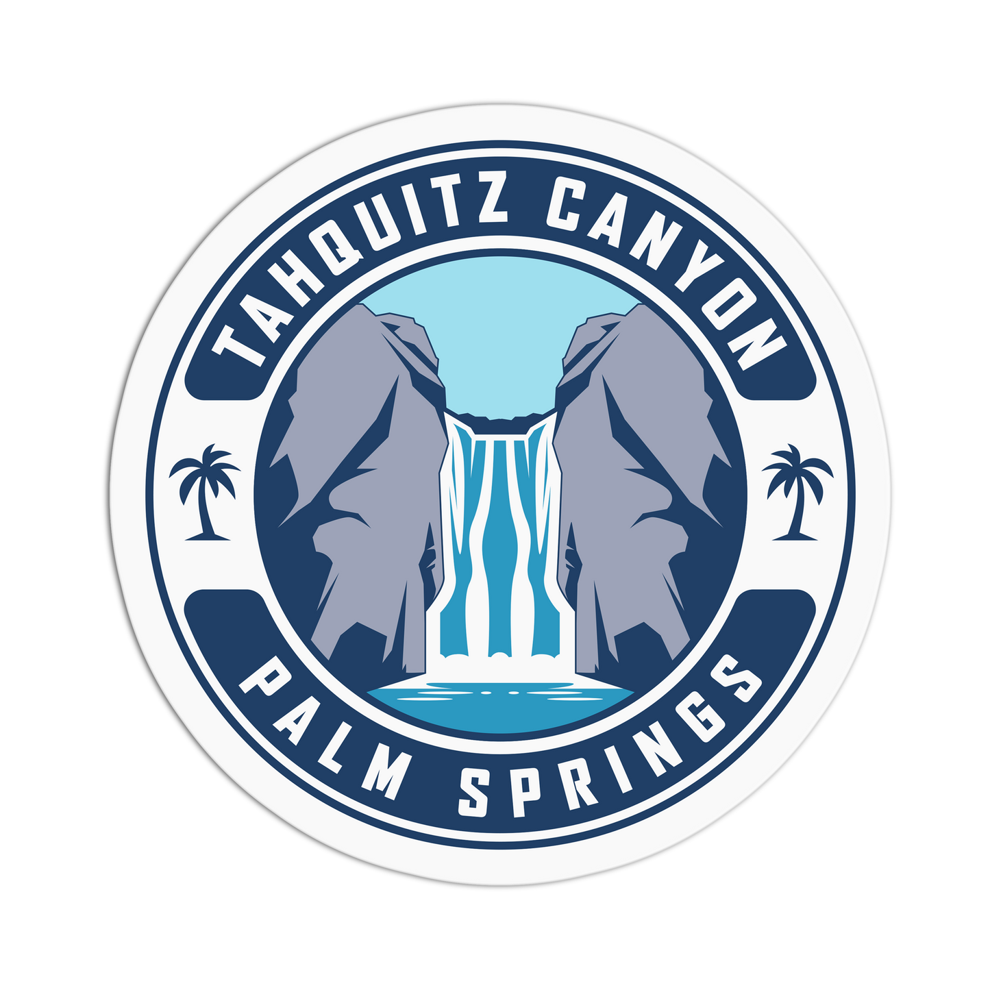 Tahquitz Canyon Travel Series_Palm Springs Sticker