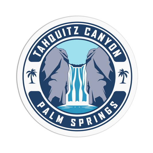 Tahquitz Canyon Travel Series_Palm Springs Sticker