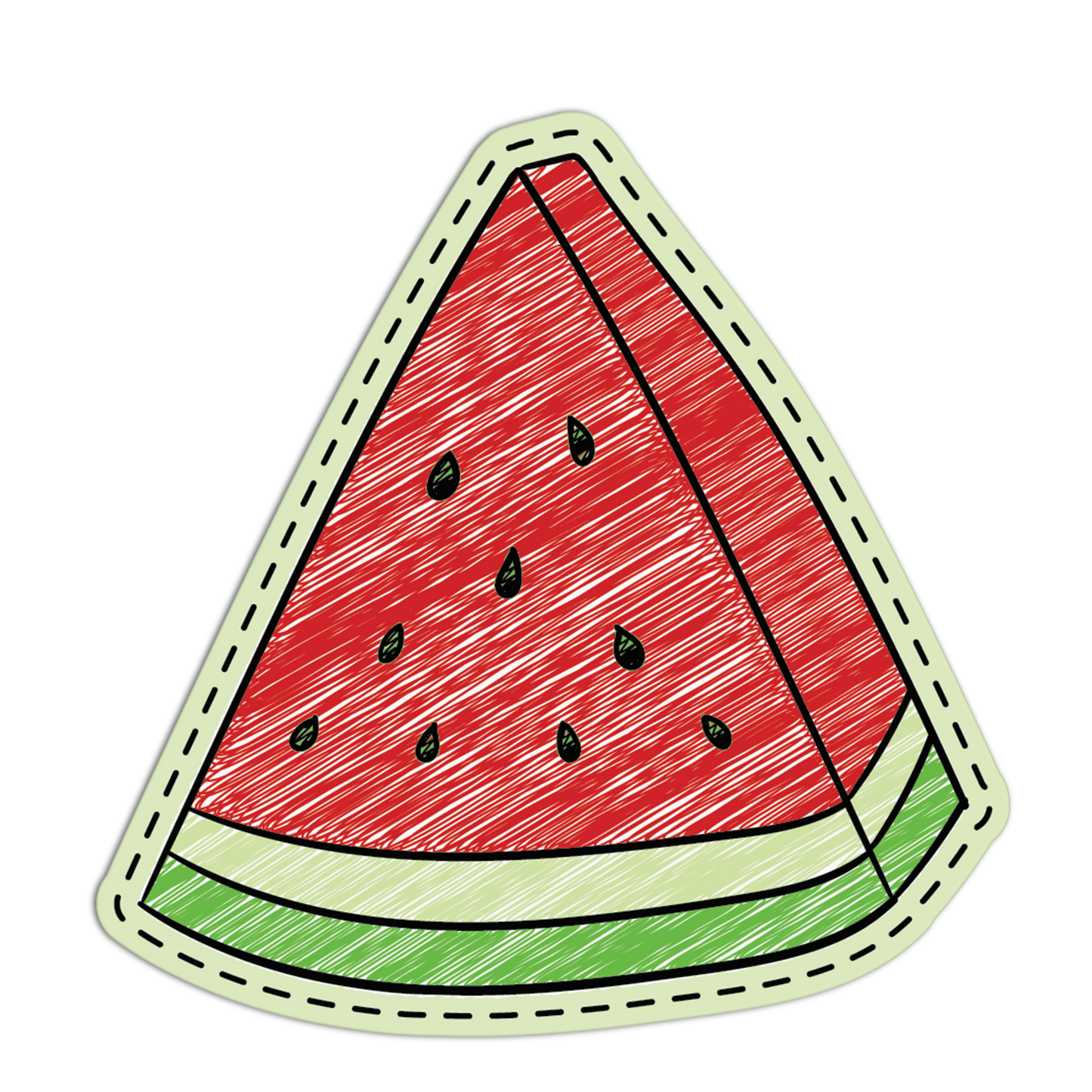 Slice of Solitude Patch Stickers