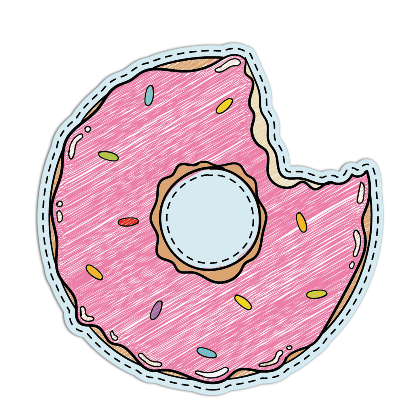 Hole-y Sweet Patch Stickers
