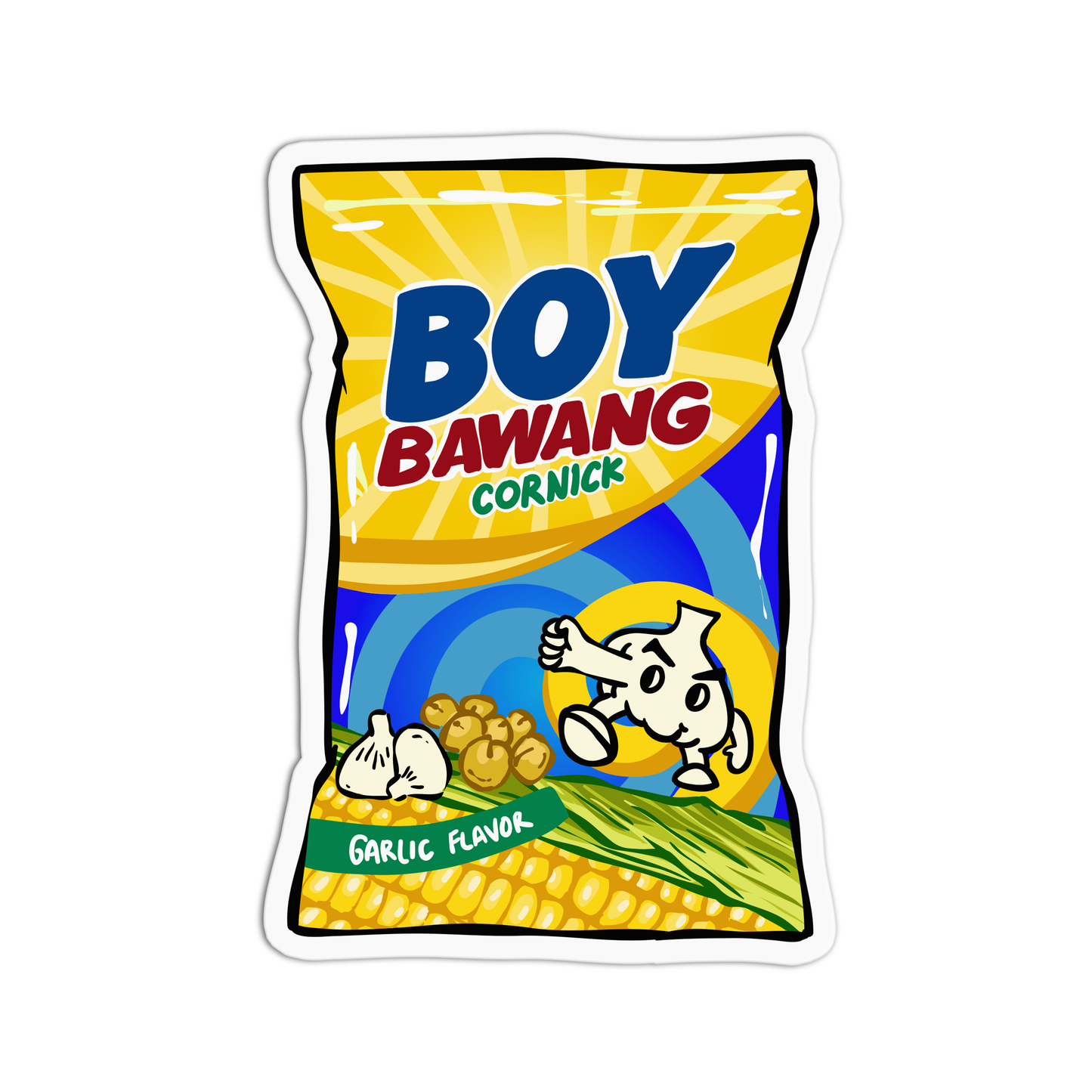 Boy Bawang Pinoy Sticker