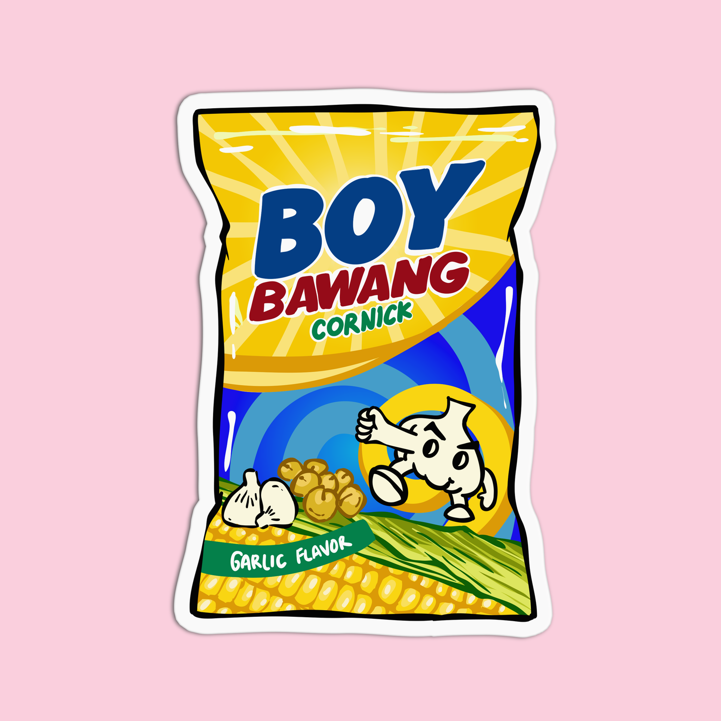 Boy Bawang Pinoy Sticker