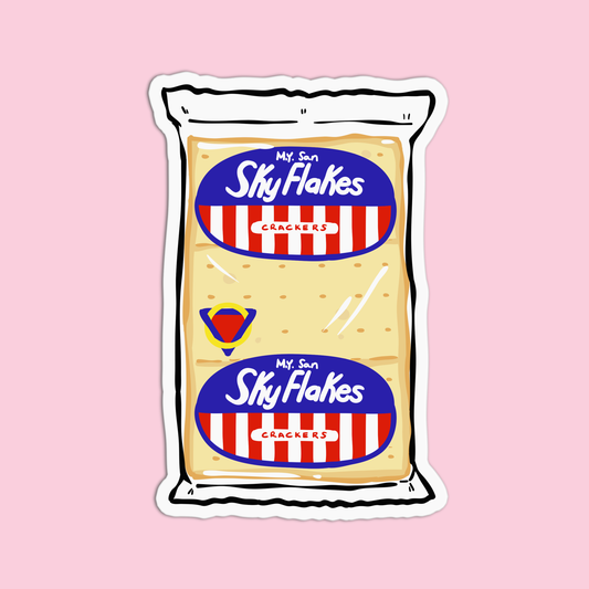 Sky flakes Pinoy Sticker