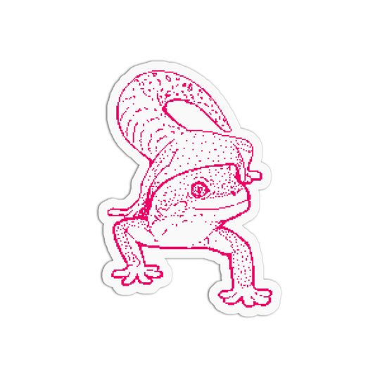 Spotted Gecko - Pixel Animals Sticker