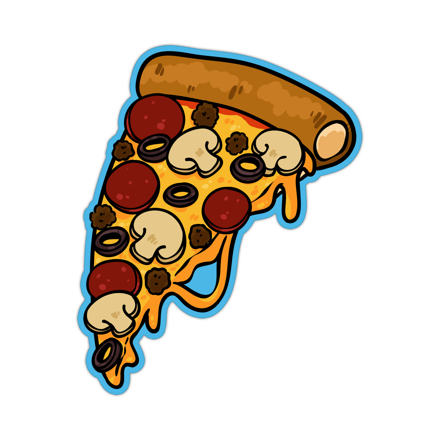 Slice Pizza Sticker