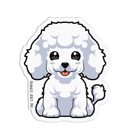 Poddle Dog Breed Sticker