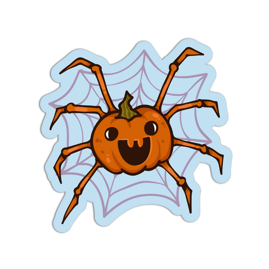 Spider Web - Pumpkin Costume Sticker