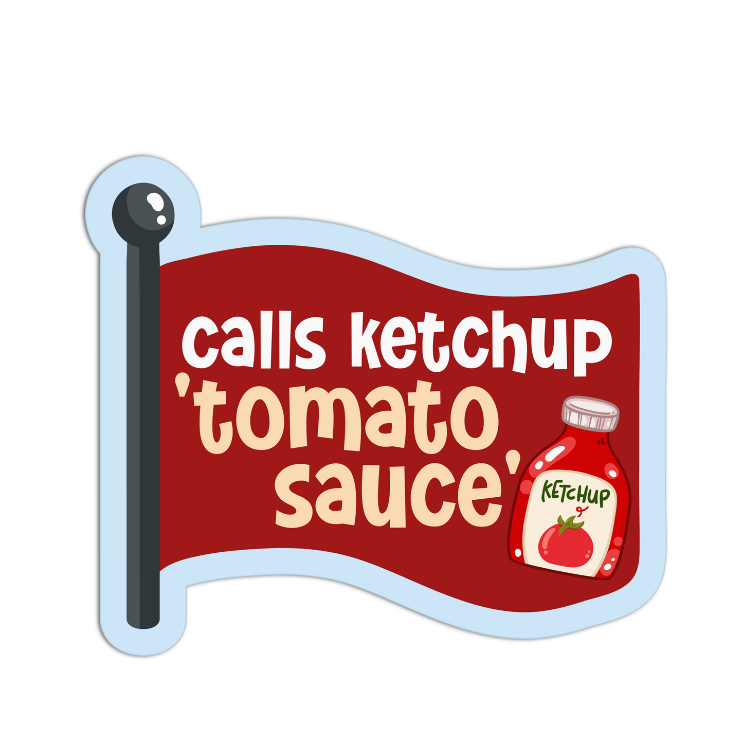 Sauce Seminar Red Flags Stickers