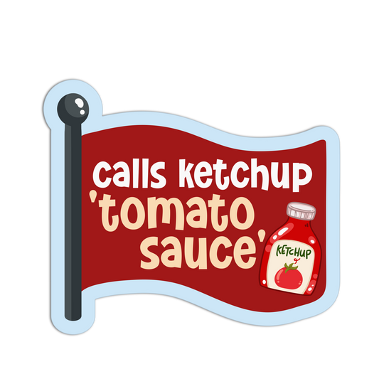 Sauce Seminar Red Flags Stickers