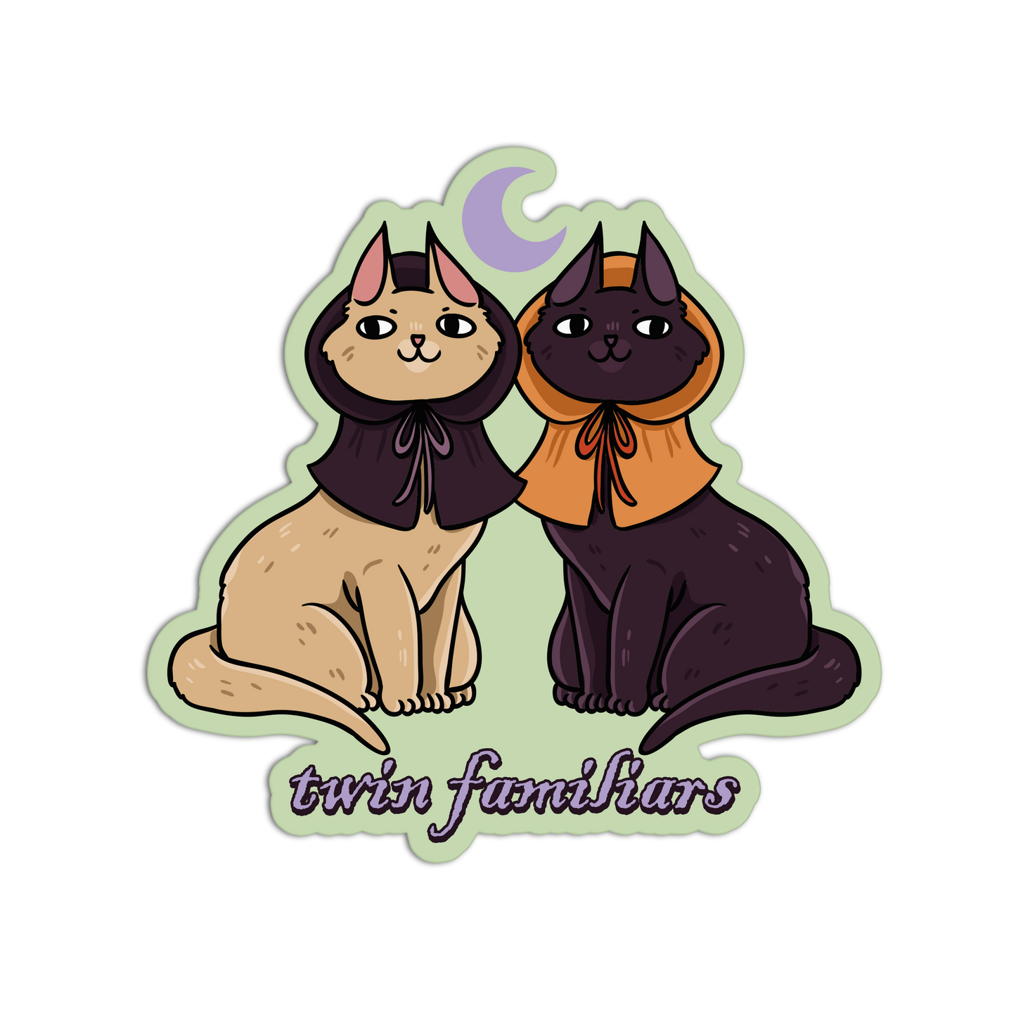 Twin Familiars Salem Stickers