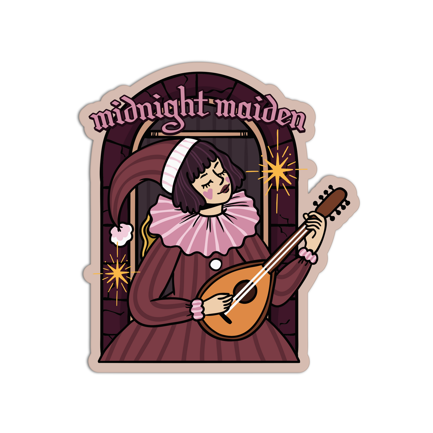 Midnight Maiden Salem Stickers