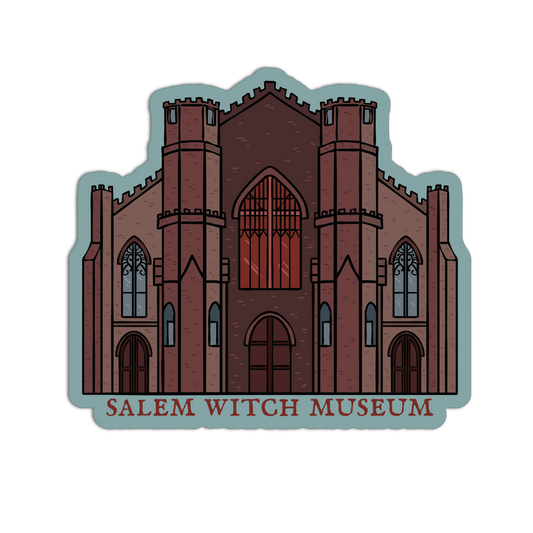 Witch Museum Salem Massachusett Stickers