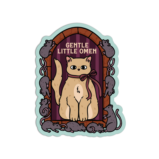 Gentle Little Omen Salem Stickers