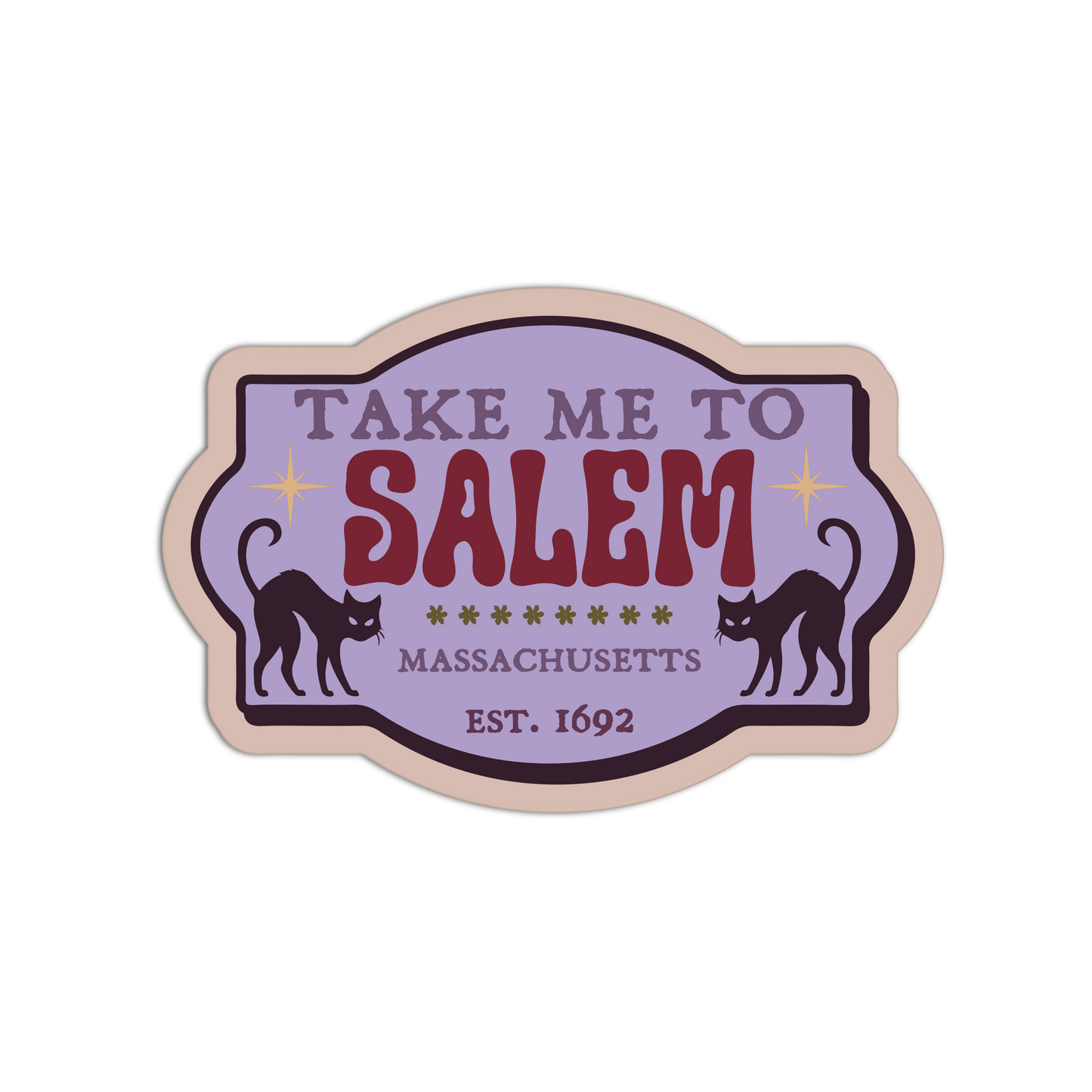 Take Me to Salem Stickers