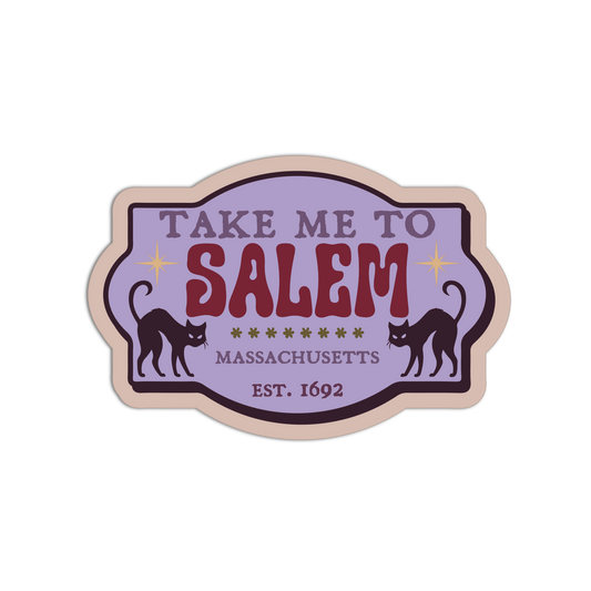 Take Me to Salem Stickers