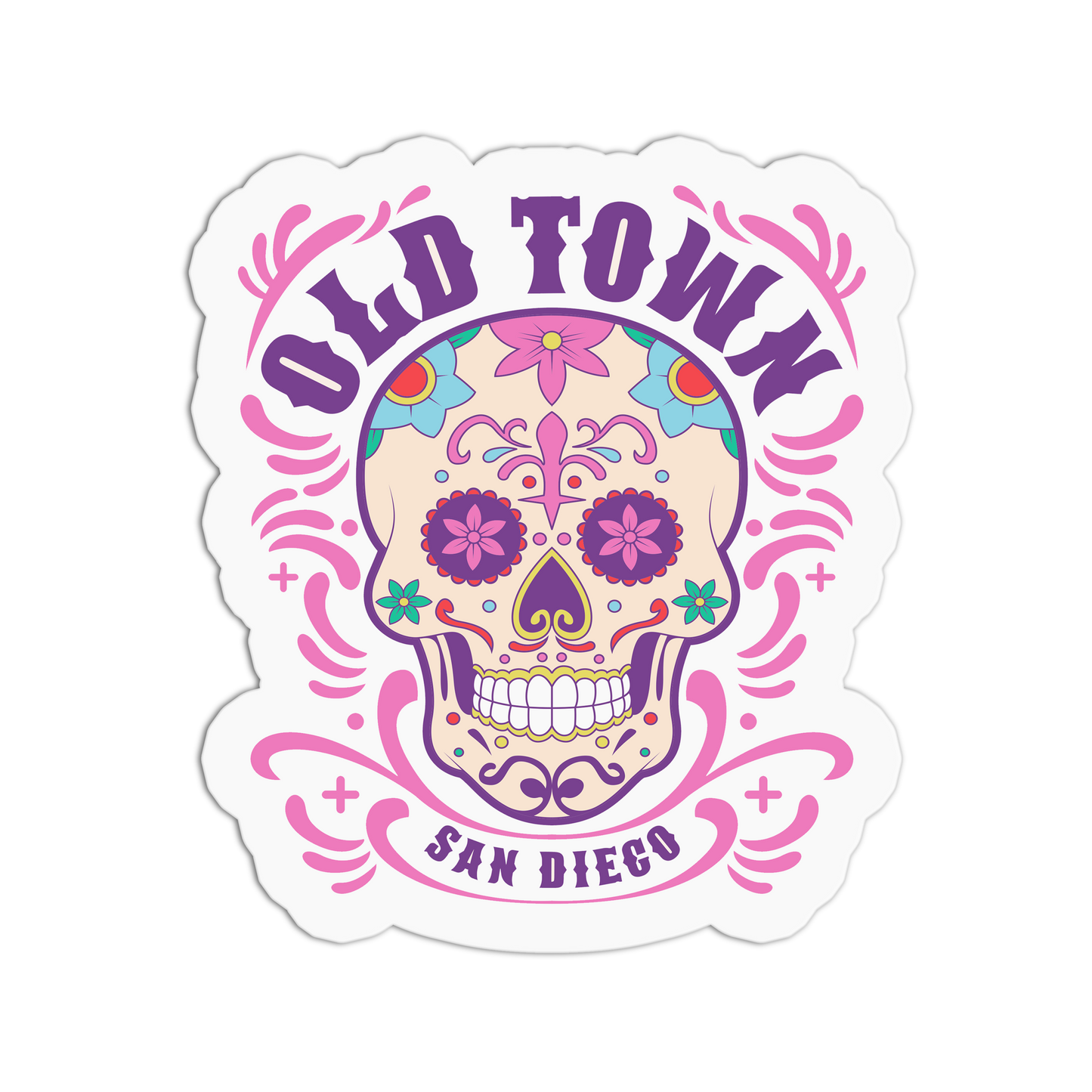 Old Town San Diego Travel Series Stickers