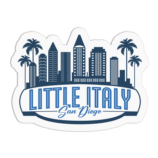 Little Italy San Diego Travel Series Stickers
