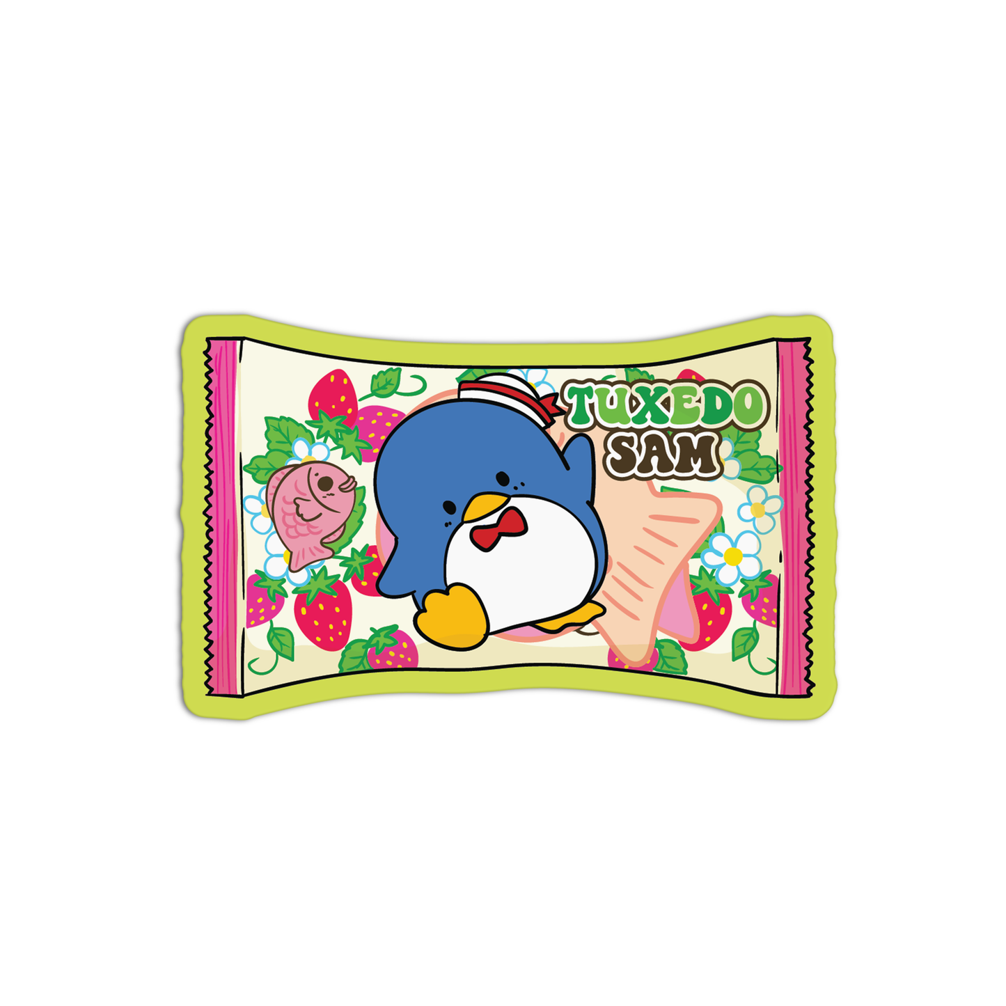 Dapper Deli Cute Snacks Stickers