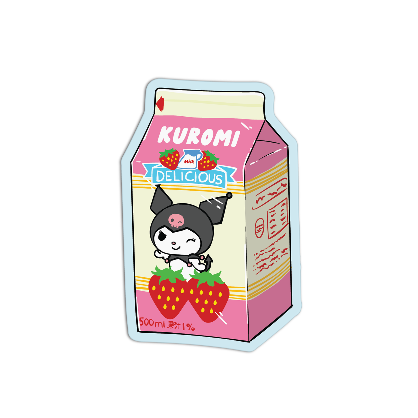 Sugar-Rush Cute Snacks Stickers