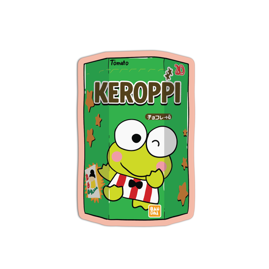 Keroppi's Choco Cute Snacks Stickers