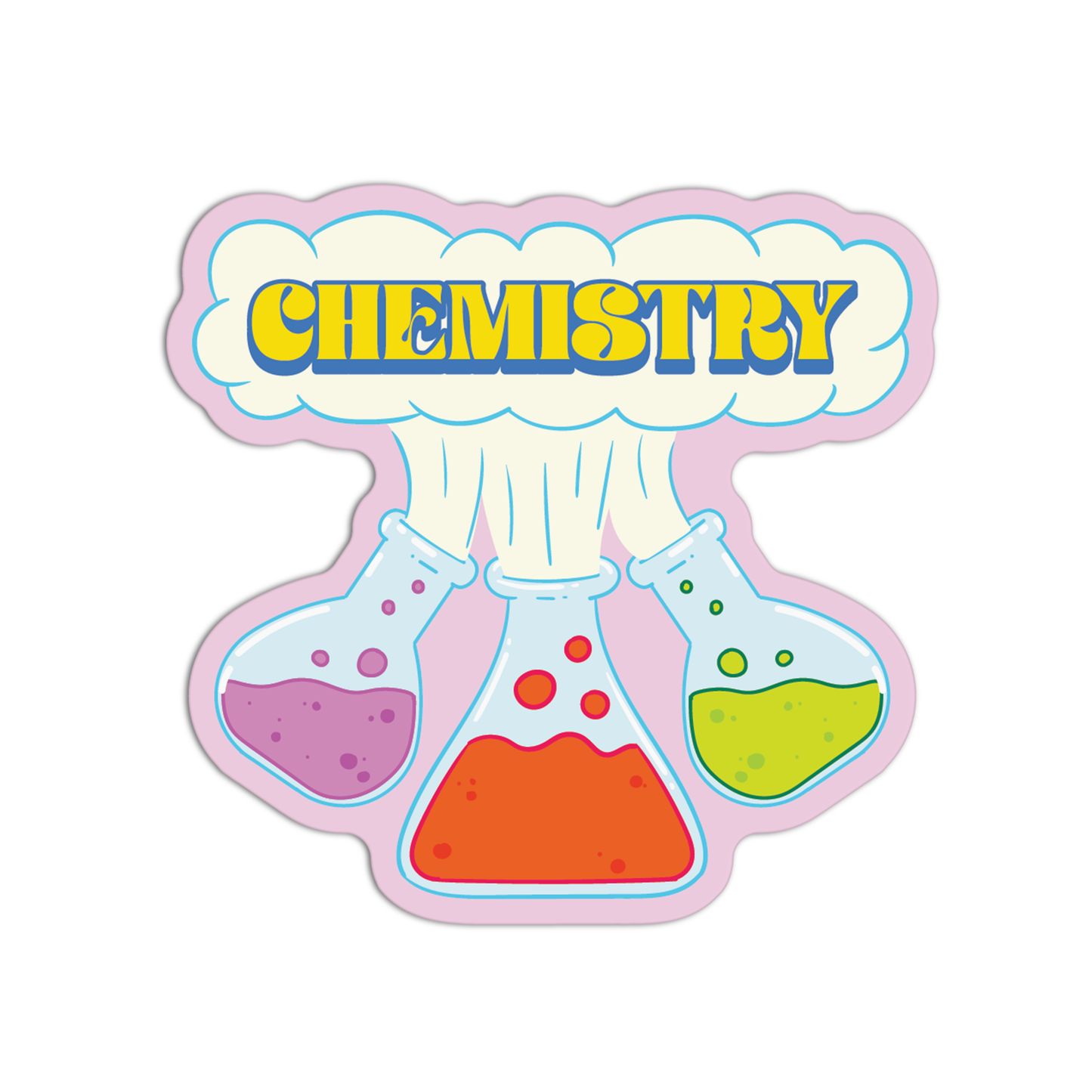 Chemistry New Science Sticker