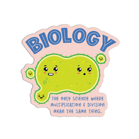 Biology New Science Sticker