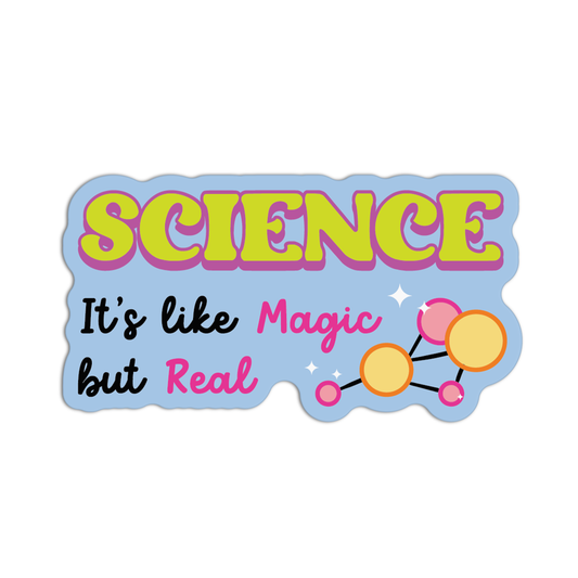 Science It's Like Cooking New Science Sticker