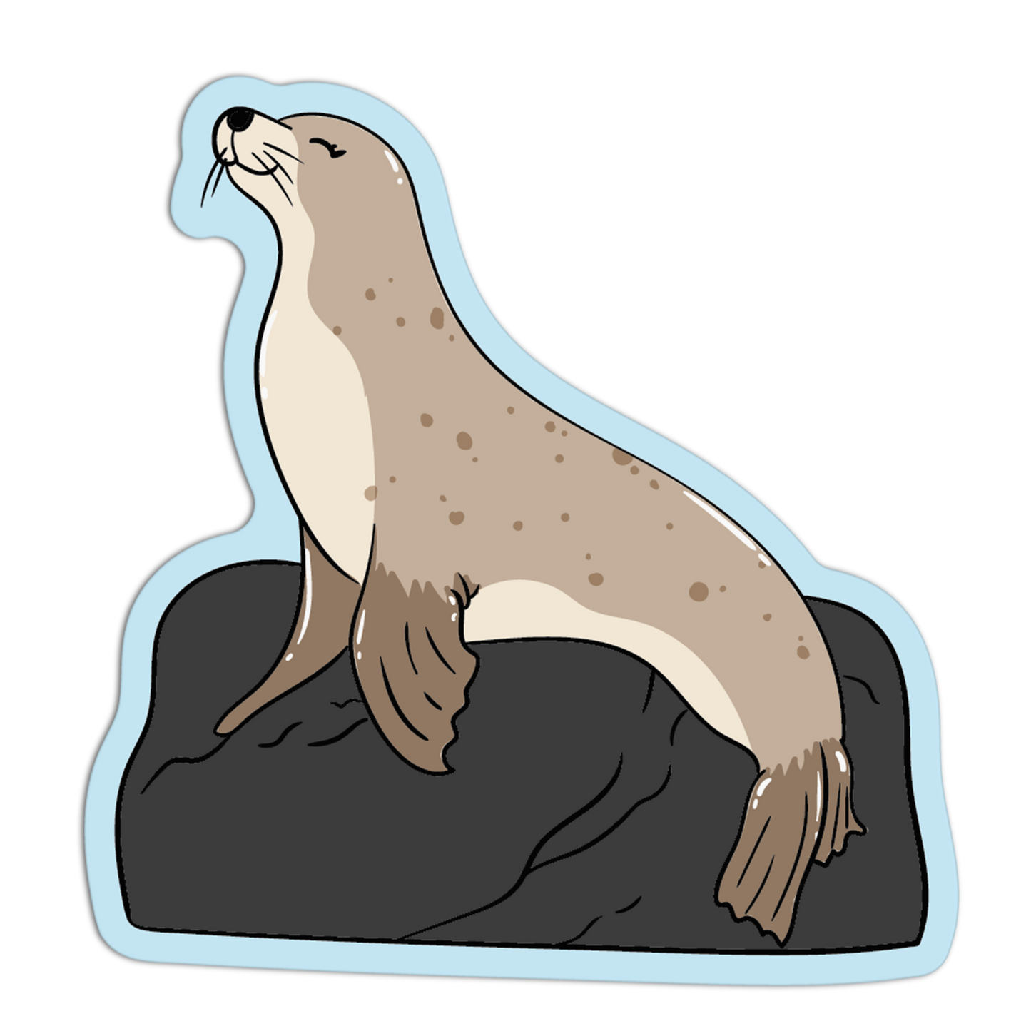 Cute Sea Lion Sea Creatures Stickers