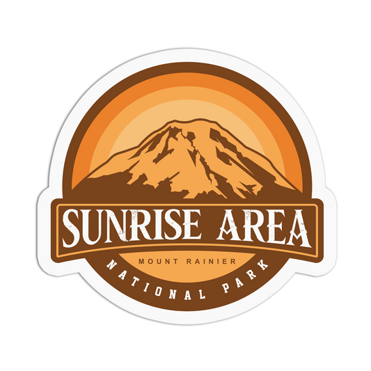 Sunrise Area Travel Series_Seattle Sticker