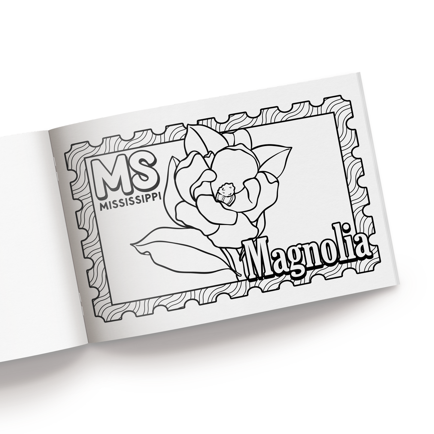 State Flowers Coloring Book