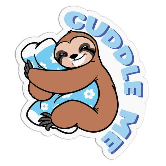 Comfort & Love Sloth Sticker
