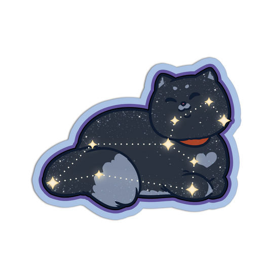 Stellar Constellation Kitty Space Cat Stickers