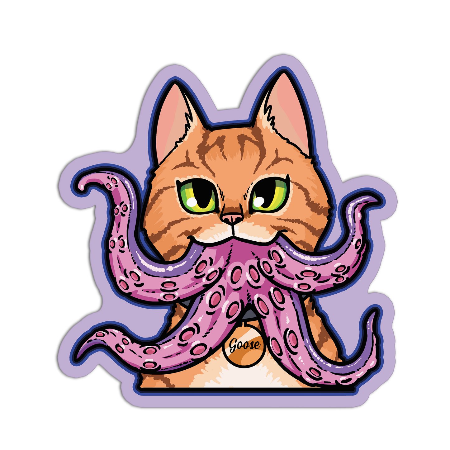 Flerken-Goose Encounter Space Cat Stickers