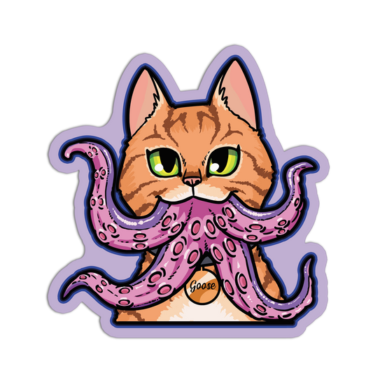 Flerken-Goose Encounter Space Cat Stickers