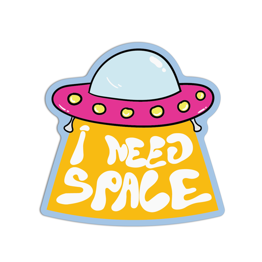 UFO Tractor Beam Space Stuff Stickers
