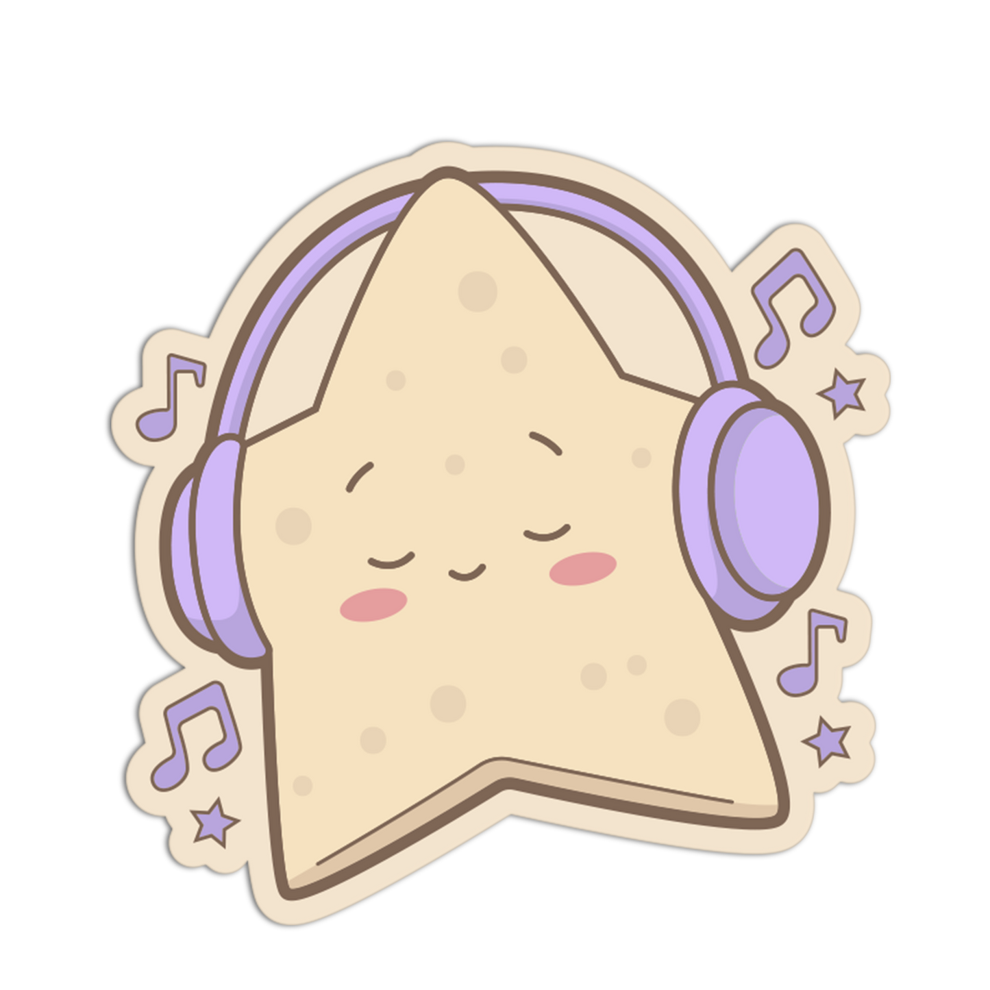 Chill Beats Star Stickers