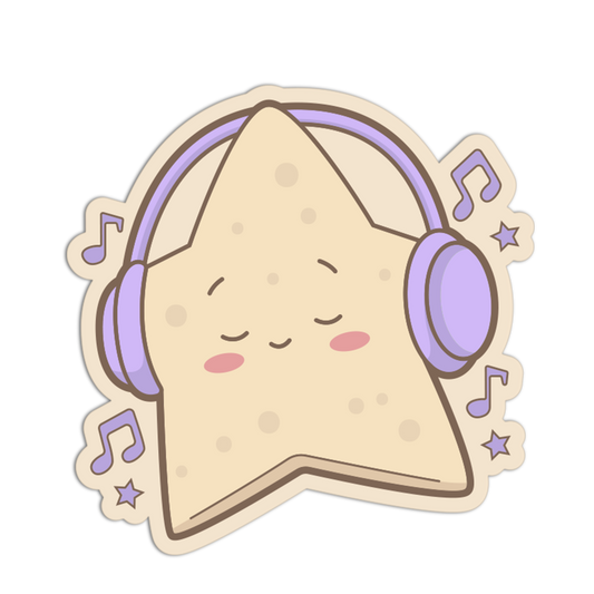 Chill Beats Star Stickers