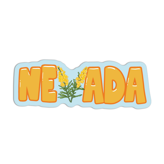 Nevada Sagebrush - State Flower Sticker
