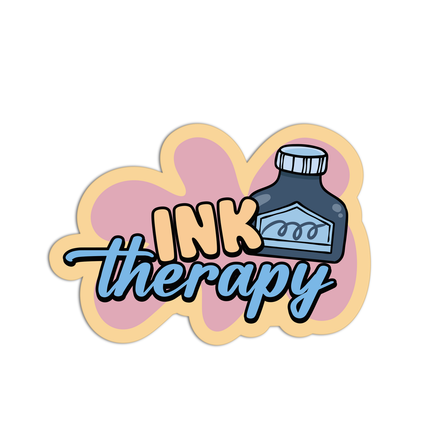 Ink Therapy Stationary Sticker