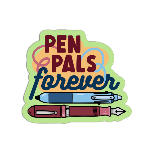 Pen Pals Forever Stationary Sticker