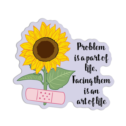 Healing Harvest Sunflower Stickers